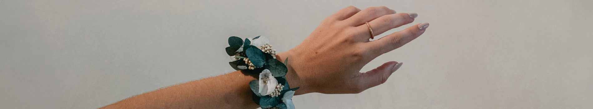 pulseras flores preservadas