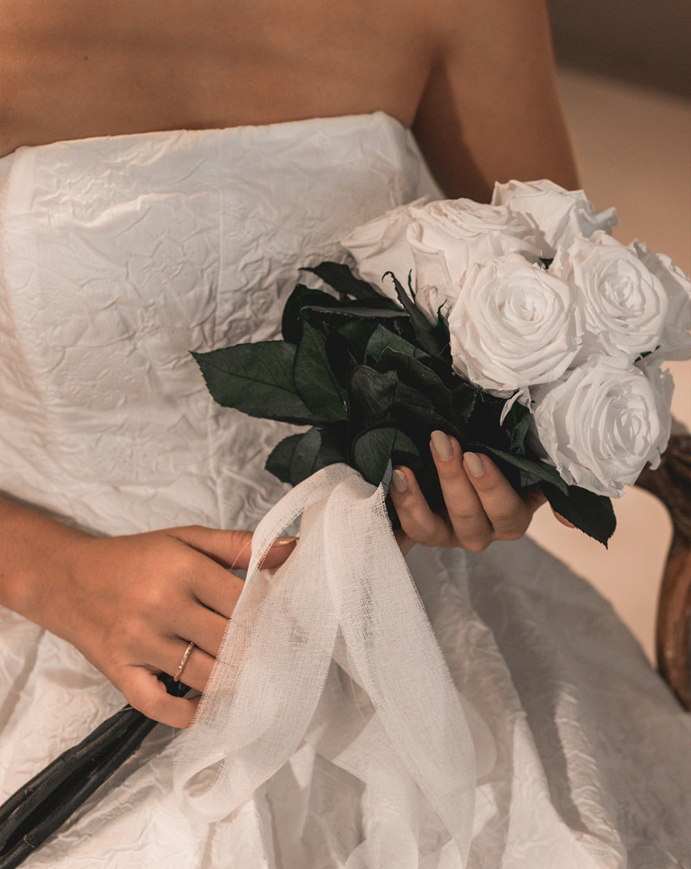 Bouquet preservado rosas