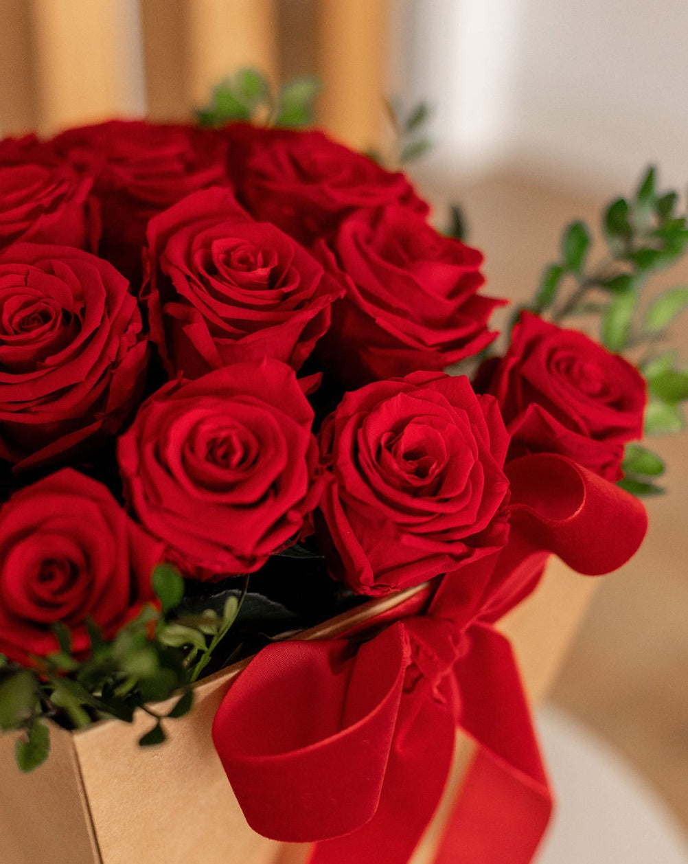 Regalar rosas preservadas