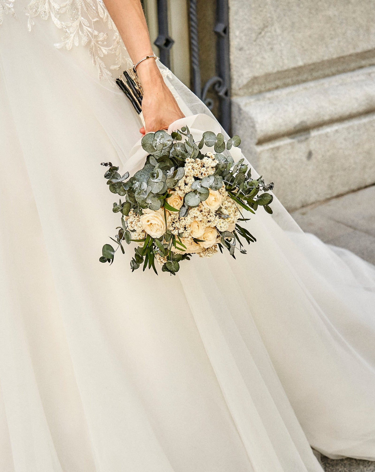 novia rosas, margaritas