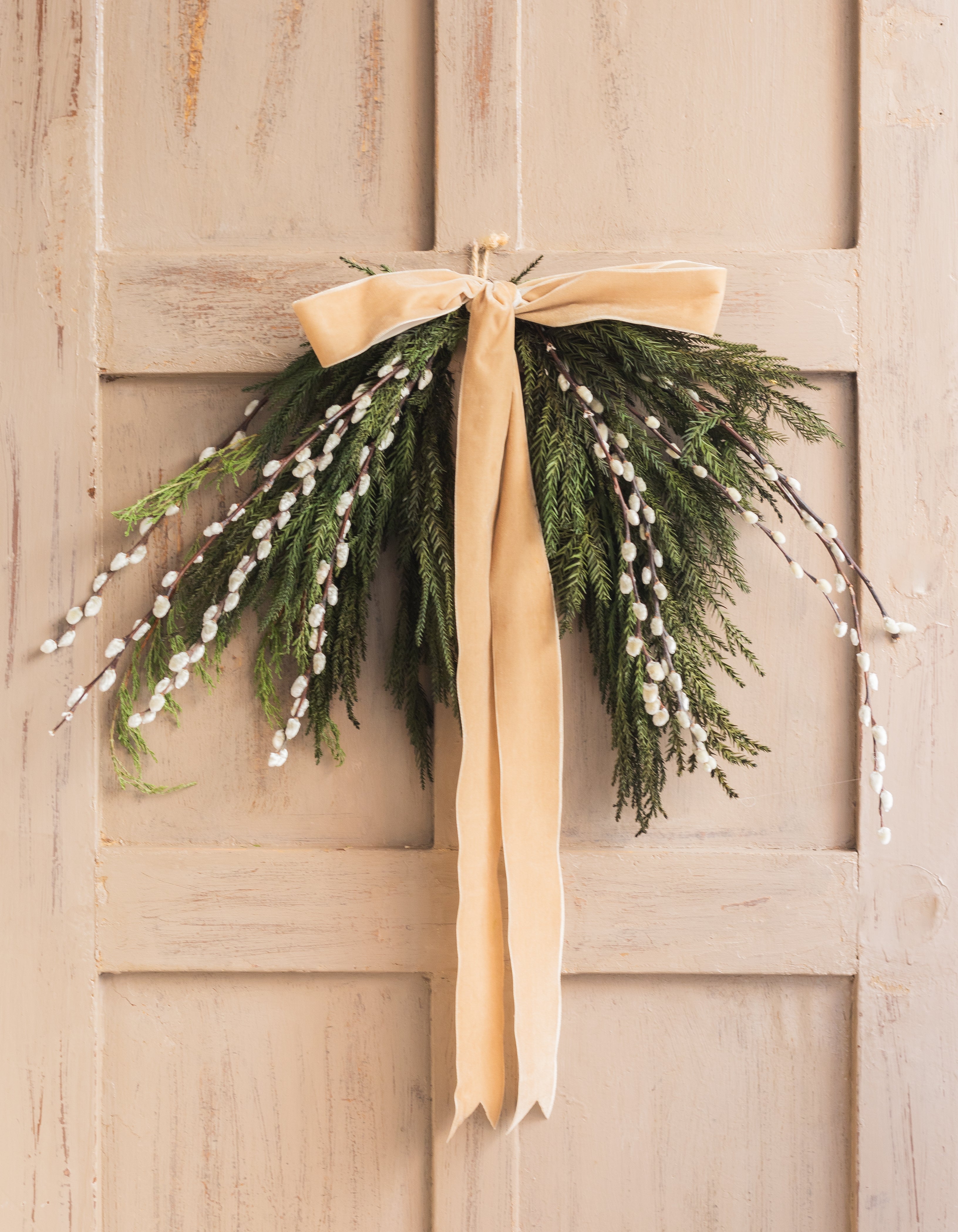 guirnalda tuya preservada