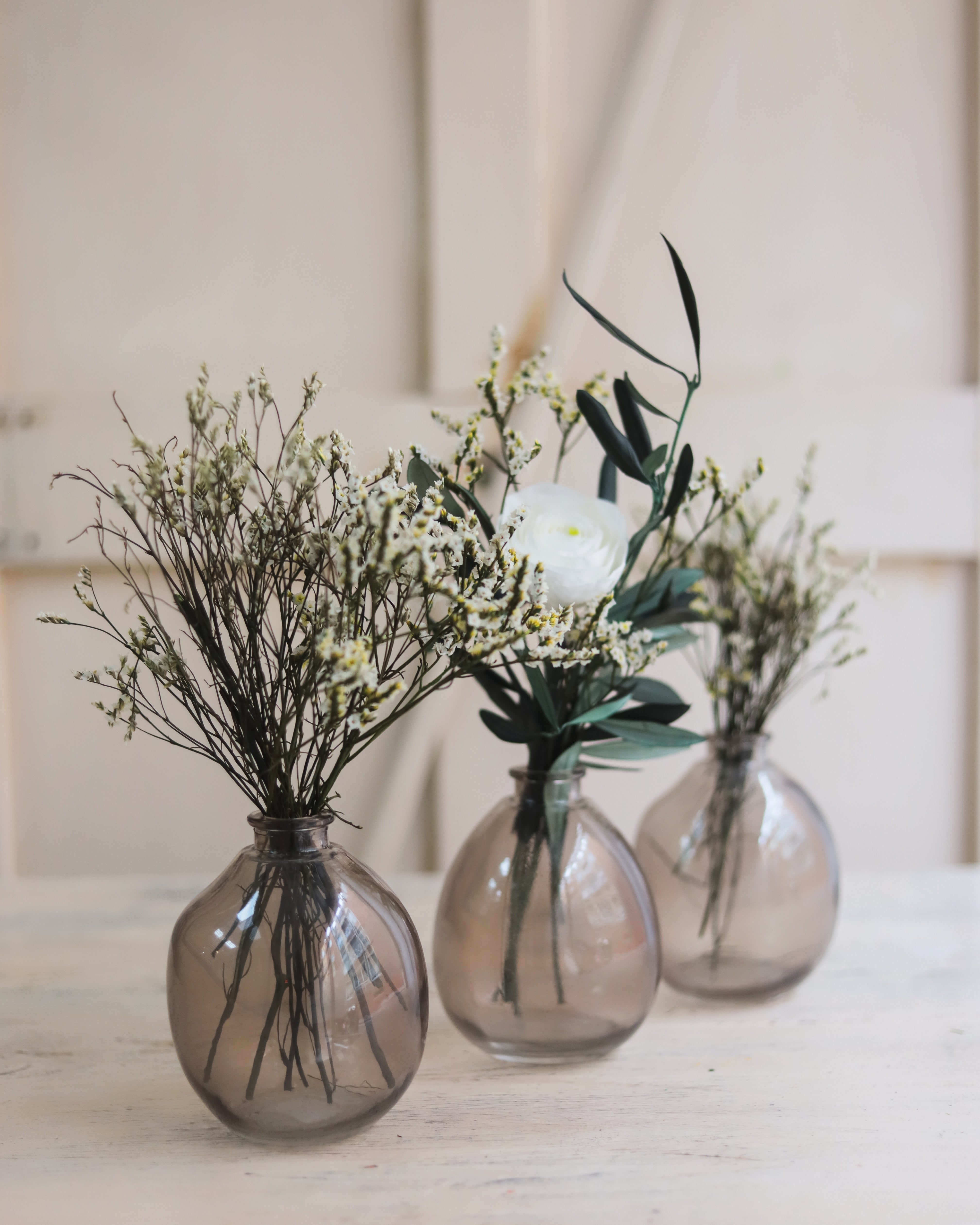 pack de tres jarrones