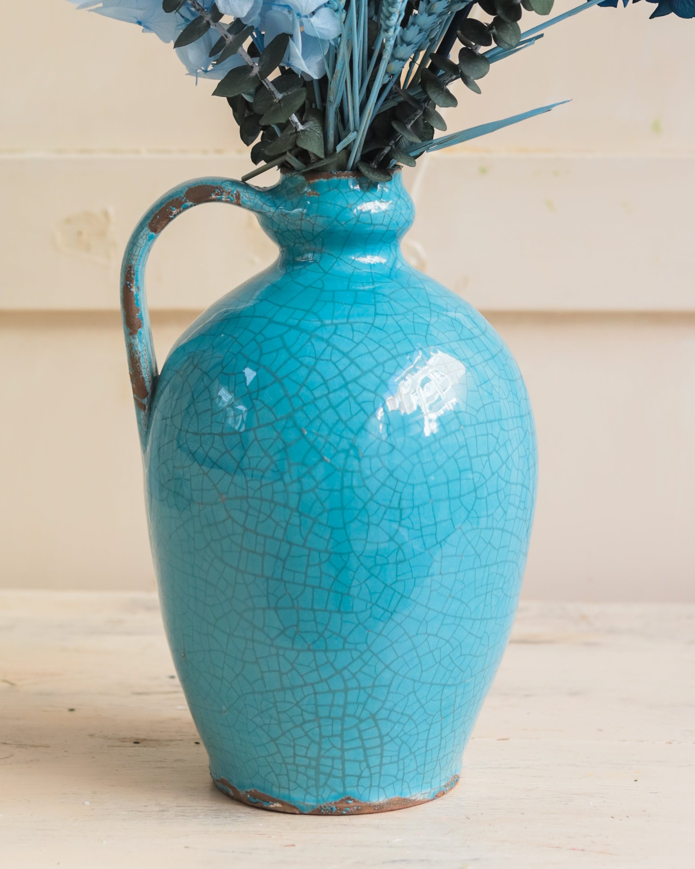 jarron turquesa preservadas