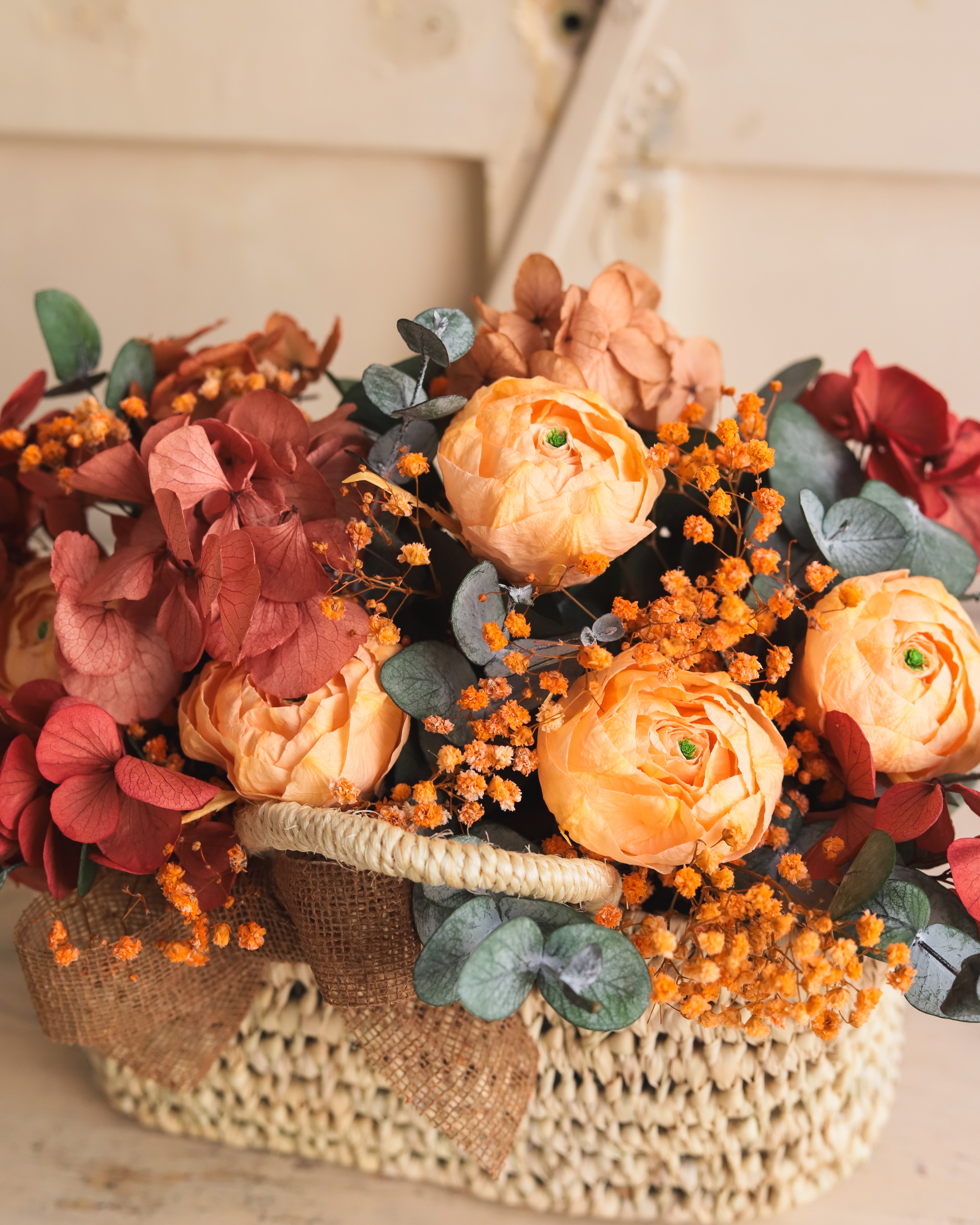 centro flores preservadas