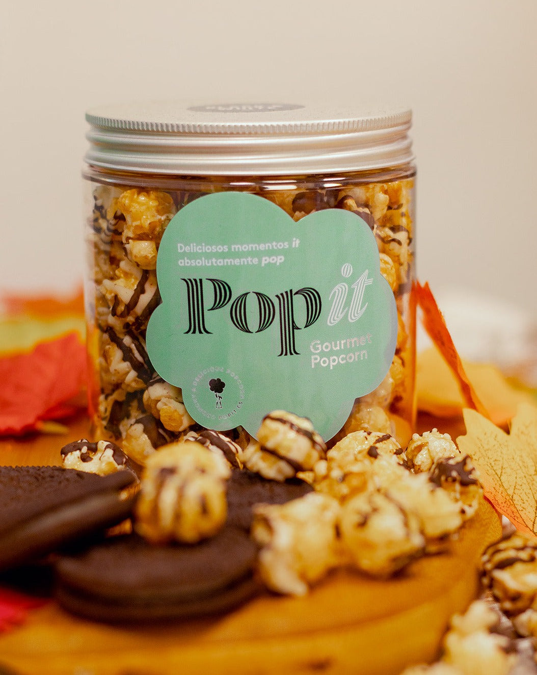 Bote palomitas Popit doble chocolate