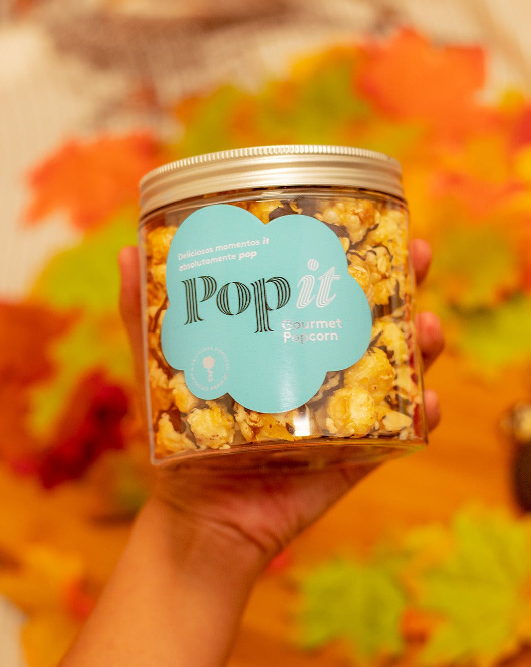 Bote palomitas Popit doble chocolate