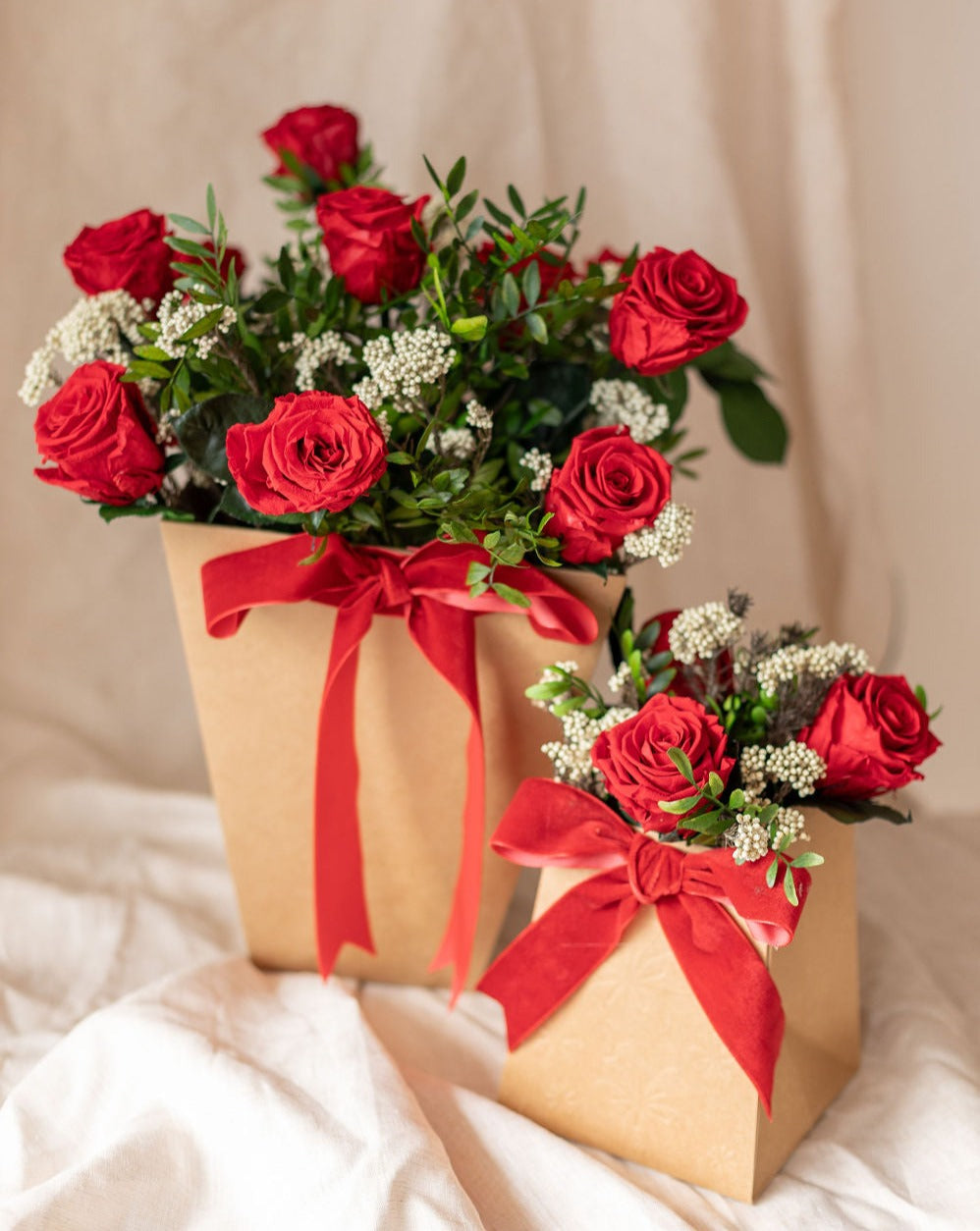 Ramo rosas enamorados