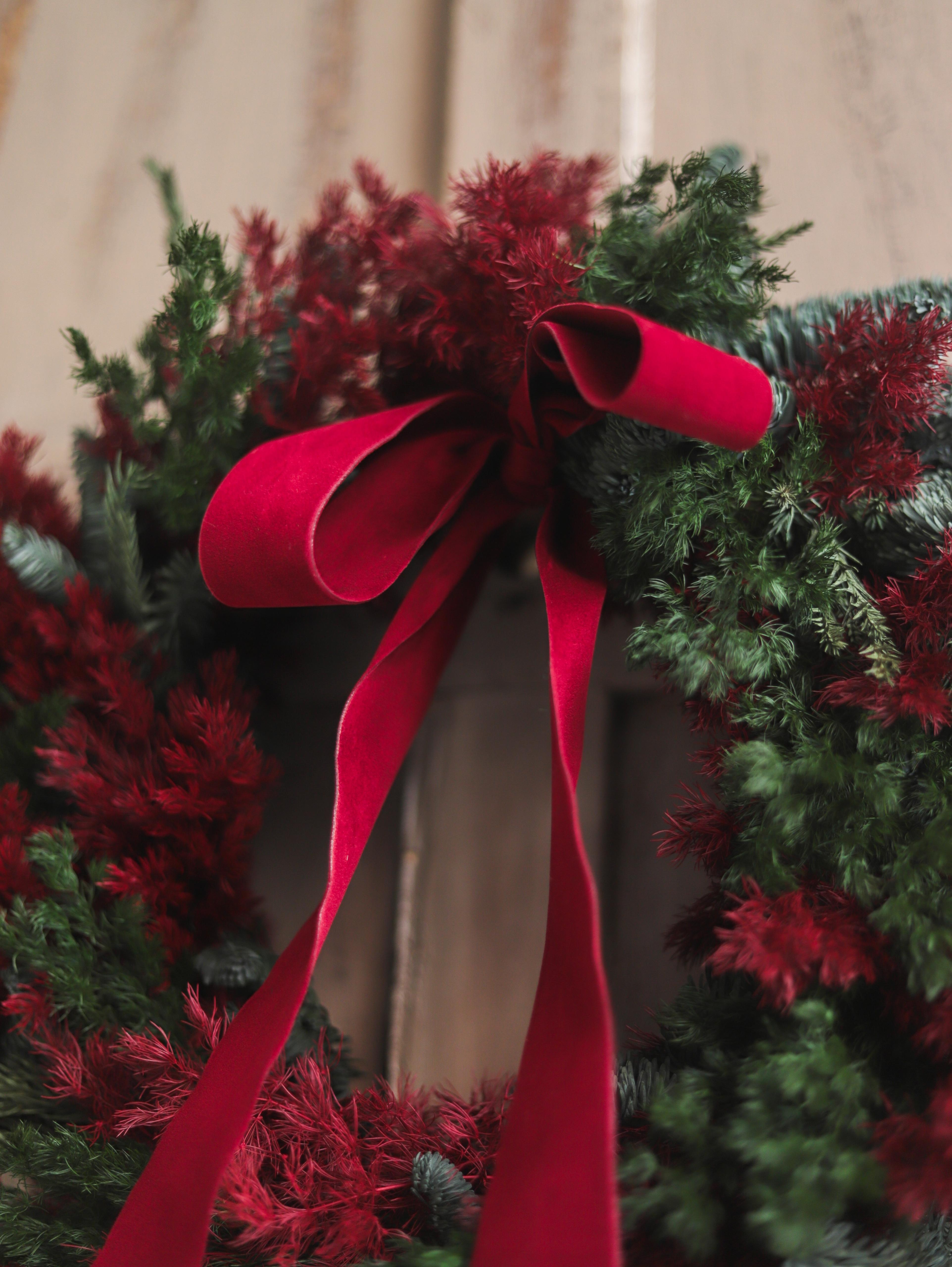 Corona navideña lazada