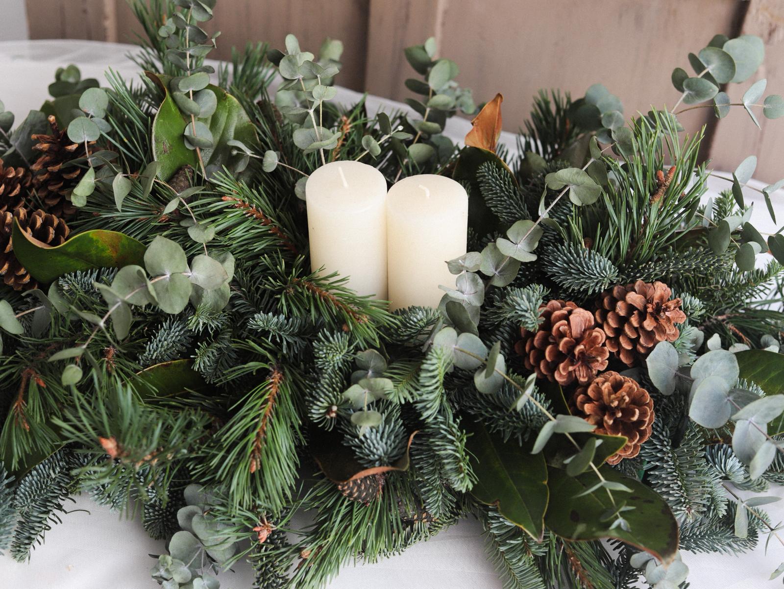 CENTRO DE MESA NAVIDEÑO