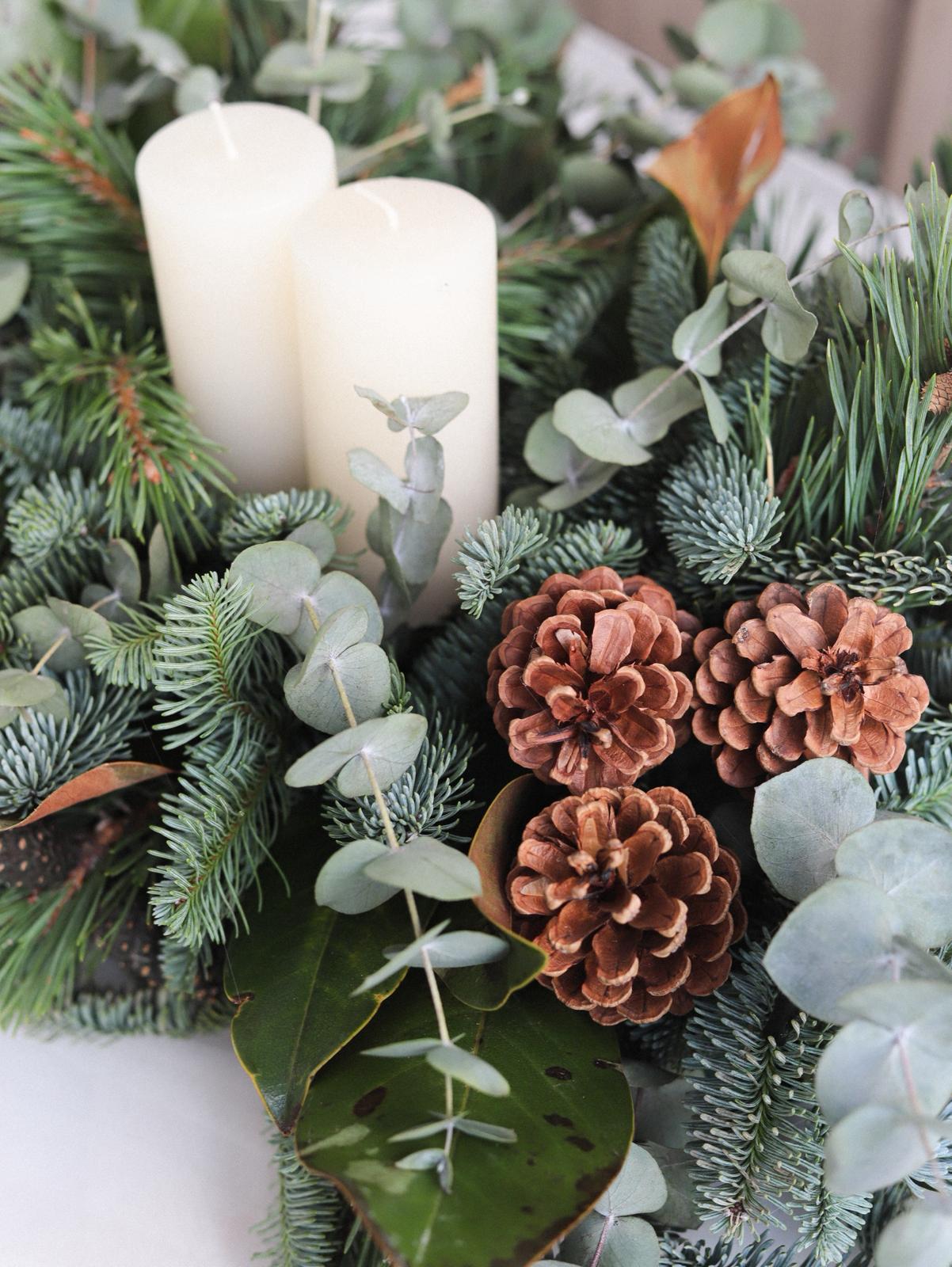 Centro navidad flores