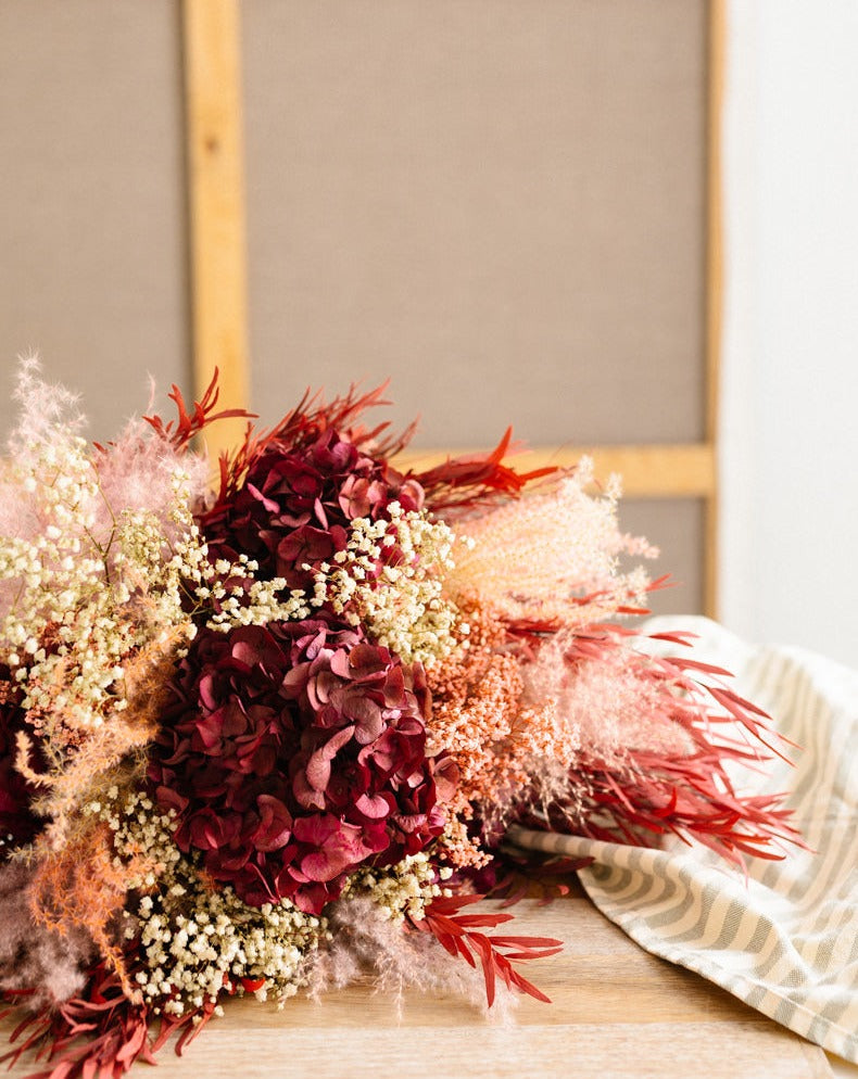 ramo paniculata y hortensia