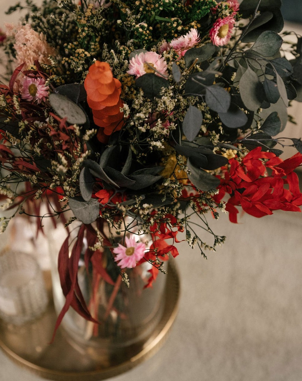 ramo decoración silvestre