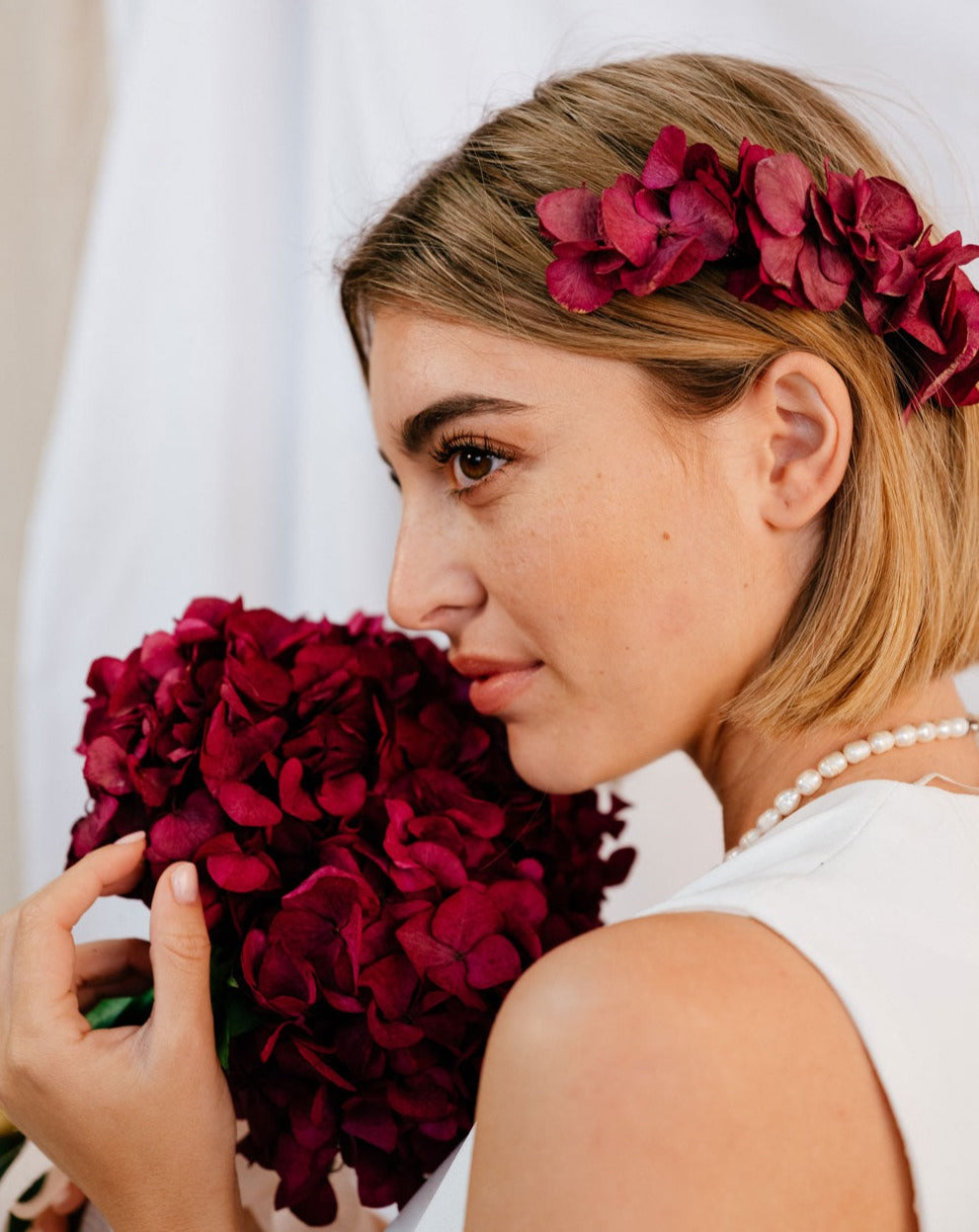 Ramo novia una única flor