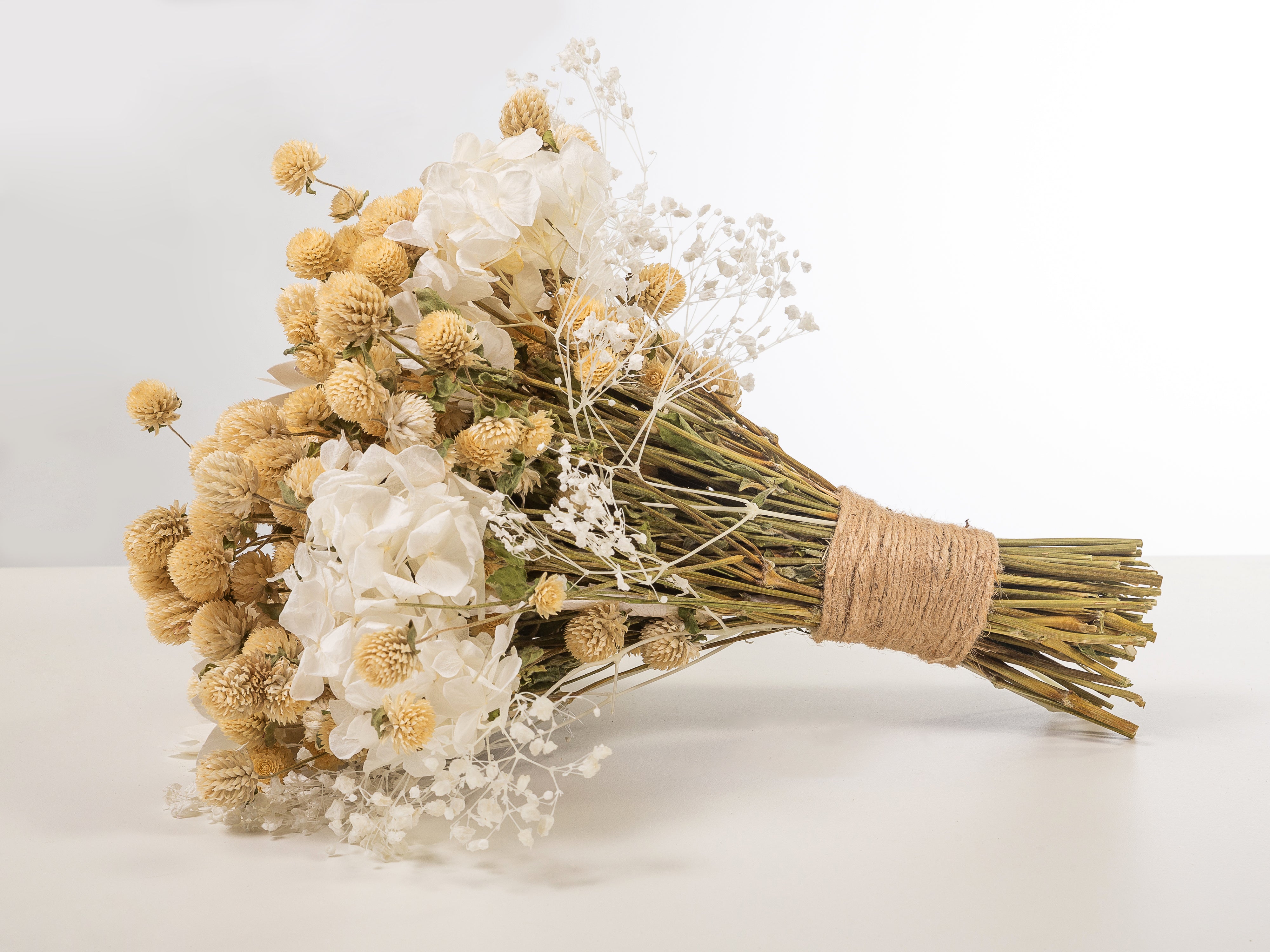 bouquet tonos neutros