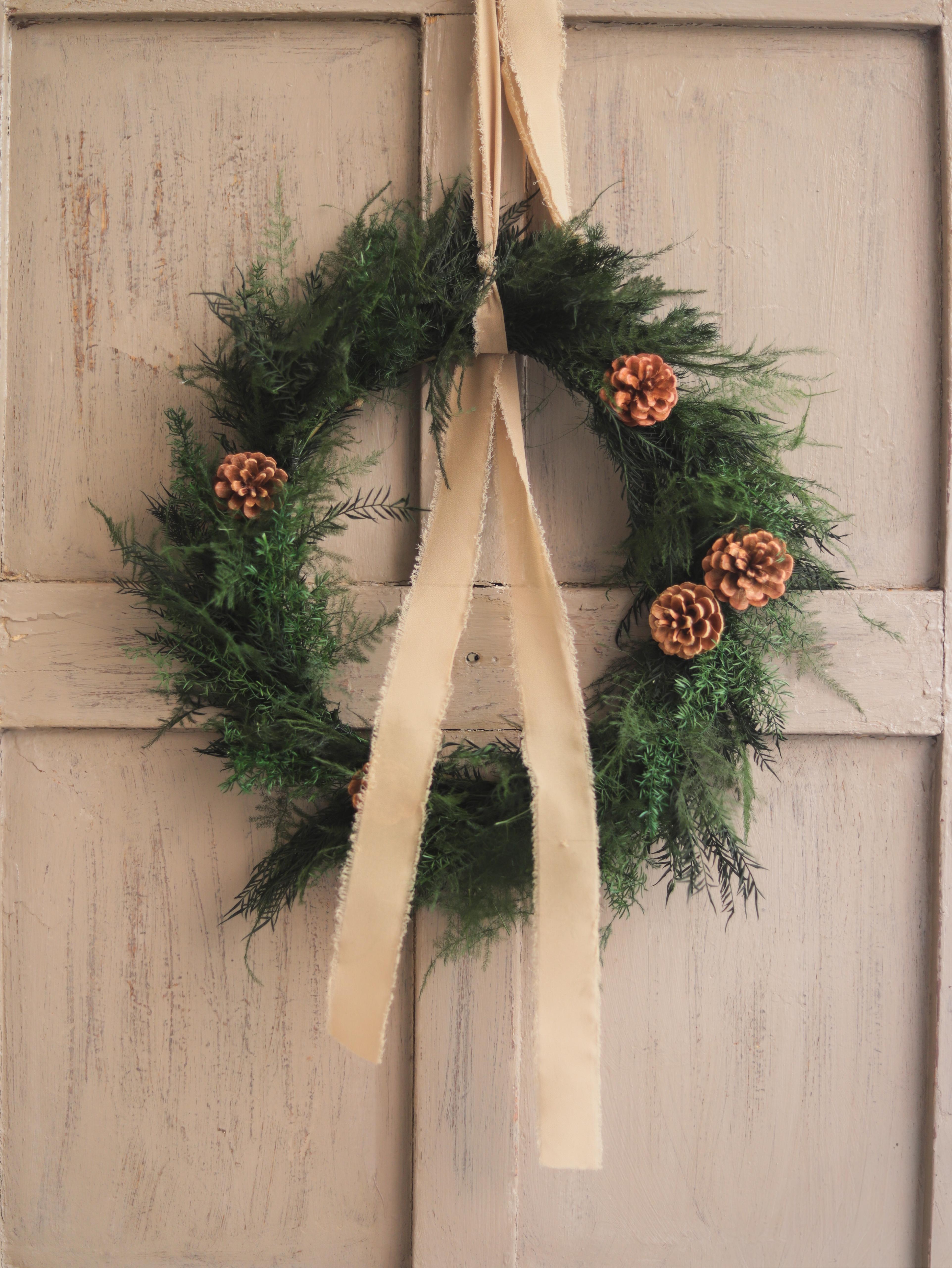 Corona preservada navidad